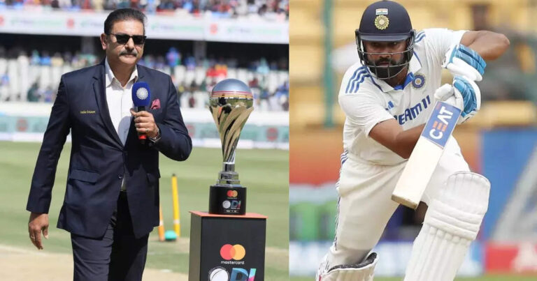 Shastri speculates on Rohit's retirement from Test cricket