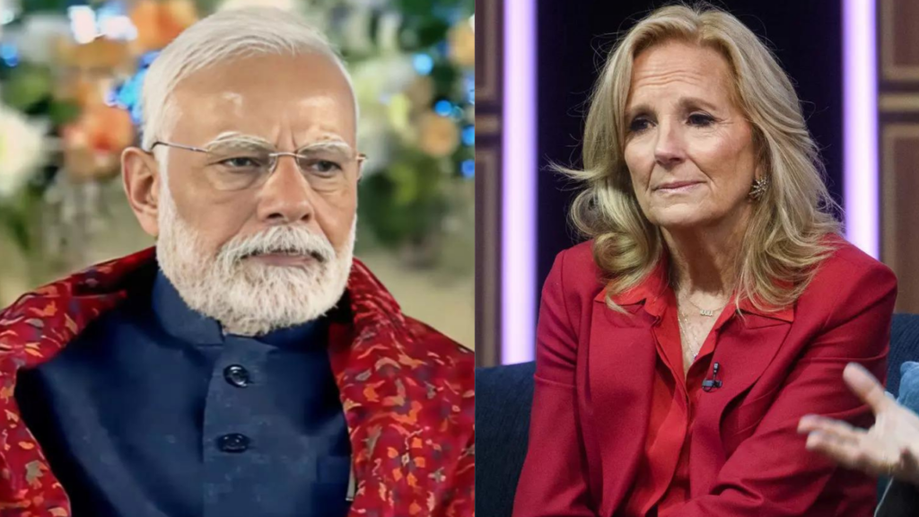 Gift of the lab: Meltdown over PM Modi's $20,000 artificial diamond to Jill Biden