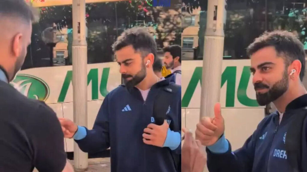 Saxophone signed! Virat Kohli wins fan's heart - Watch