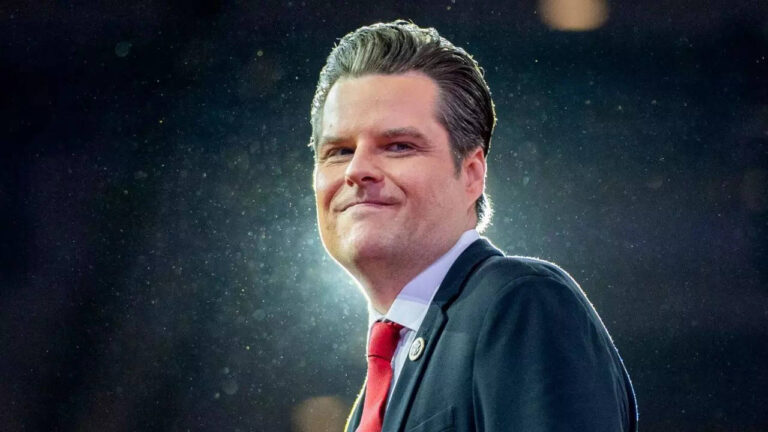 'What’s going on with my makeup?': Matt Gaetz seeks beauty tips from former drag queen George Santos