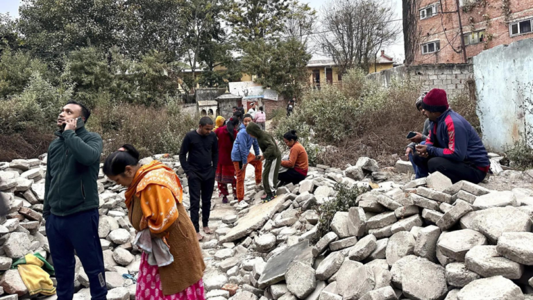 ​Earthquake rocks Tibet-Nepal border: People run out of buildings as walls collapse