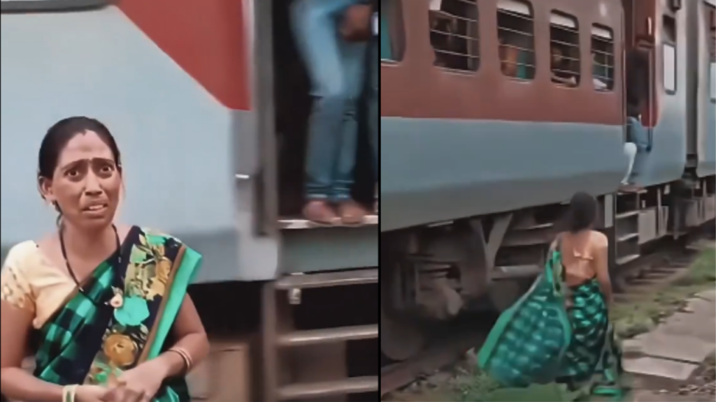 Railway guard helps mother who had missed train; video goes viral