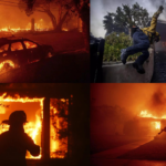 California wildfire: No water for firefighters? Crying people flee in chaos