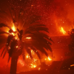 Los Angeles wildfires kill 5, force thousands to flee