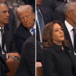 Kamala Harris’ death stare at Obama and Trump’s chat: Is she jealous?