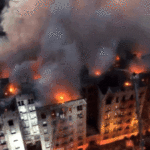 Video: Massive fire erupts in New York apartment, 7 injured