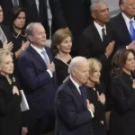 Did Jill Biden snatch papers from Kamala Harris at Jimmy Carter's funeral? 'OMG Pure hatred'