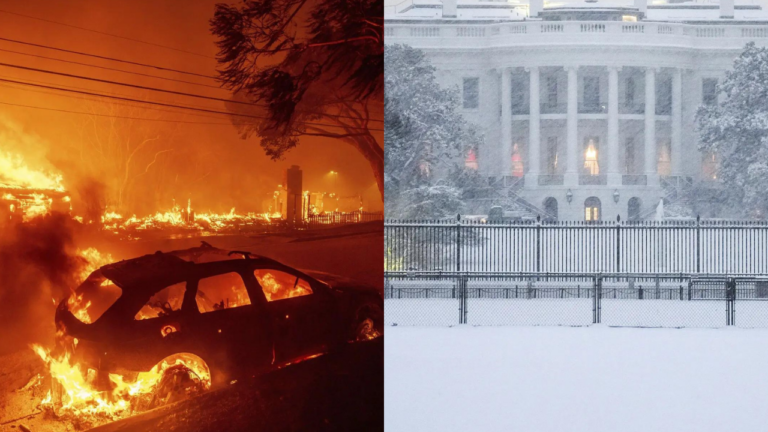 From snowstorms to infernos: A week of climate crisis disrupt American lives