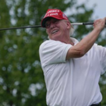 Donald Trump seen playing golf hours after Hush money sentencing, exclusive photos reveal