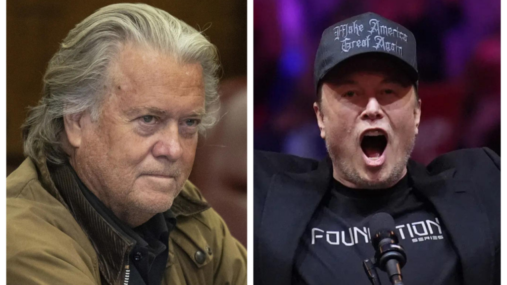 Steve Bannon says he will have 'Elon Musk run out of here by Jan 20': 'I will take this guy down'