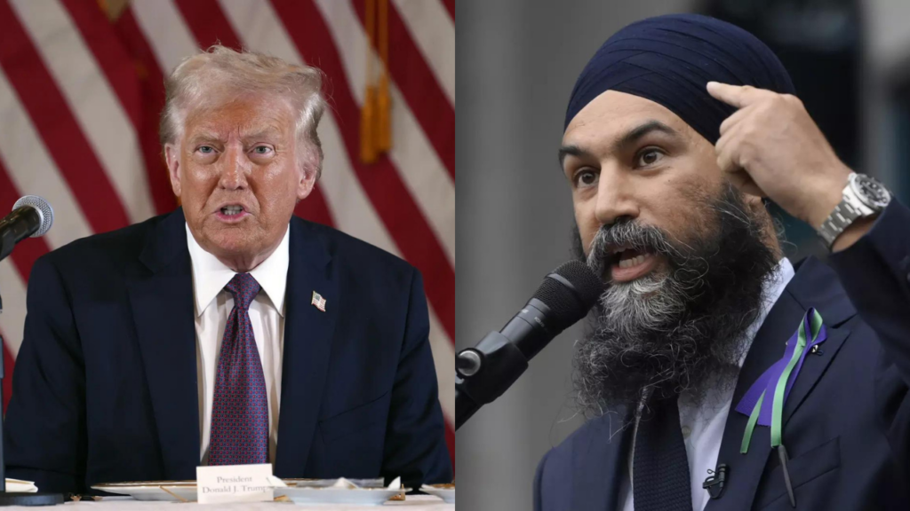 'Country's not for sale': Ex-Trudeau ally Jagmeet Singh slams Trump over Canada annexation remarks