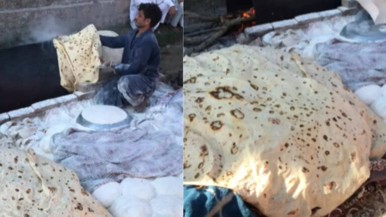 Viral: Pakistani Blanket Roti and what makes it so special