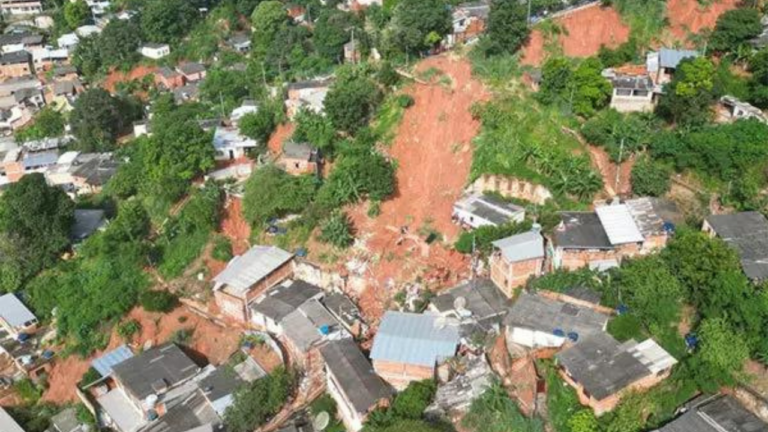 At least 10 dead in Brazil landslides