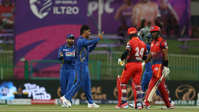 Hope's century goes in vain as MI Emirates beat Dubai Capitals