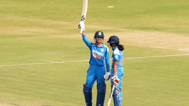 Mandhana smashes fastest ODI century by an Indian woman