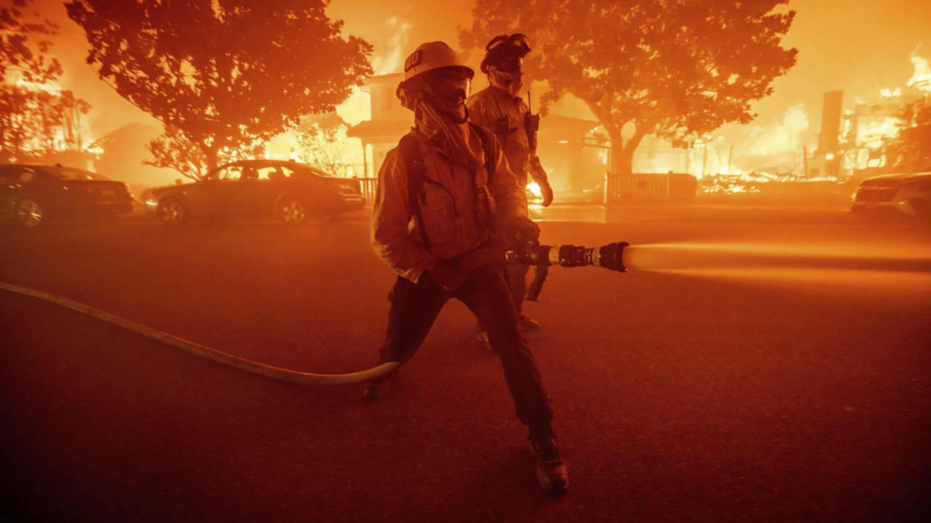 Did Los Angeles officials fail to act in time? 1,000 firefighters held back until blaze went out of control, say reports