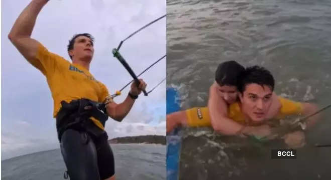 Olympic kite surfer Bruno Lobo saves drowning lady