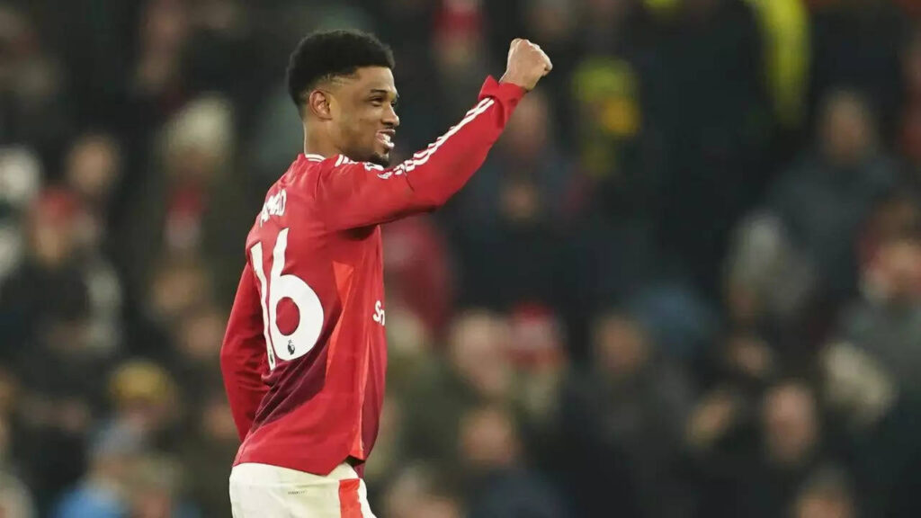 PL: Amad scores 12-minute hat-trick to rescue Man United