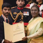 Watch: D Gukesh receives Khel Ratna Award