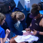 Naomi Osaka retires injured in Australian Open third round