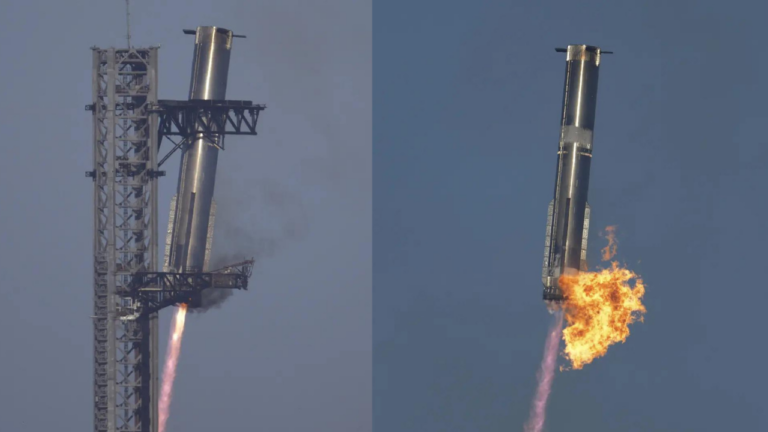 From successful liftoff to disastrous breakdown: Spacex's Starship seventh test flight in pictures