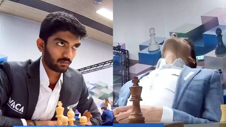 Watch: Gukesh takes opponent on an emotional roller coaster ride