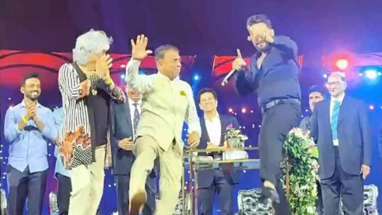 Watch: Gavaskar's impromptu dance gig at Wankhede Stadium