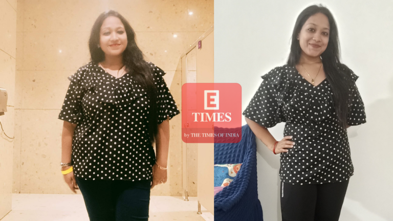 From 94 kg to 71 kg, this woman lost weight with home workouts