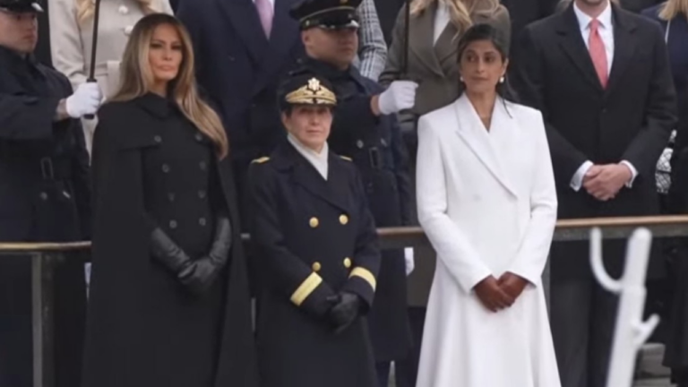 How tall is Usha Vance, social media users ask as her photo with Melania Trump goes viral