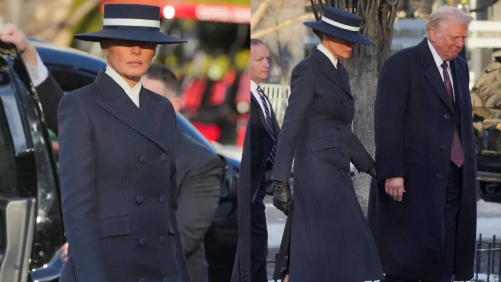 Melania Trump's stylish return as First Lady