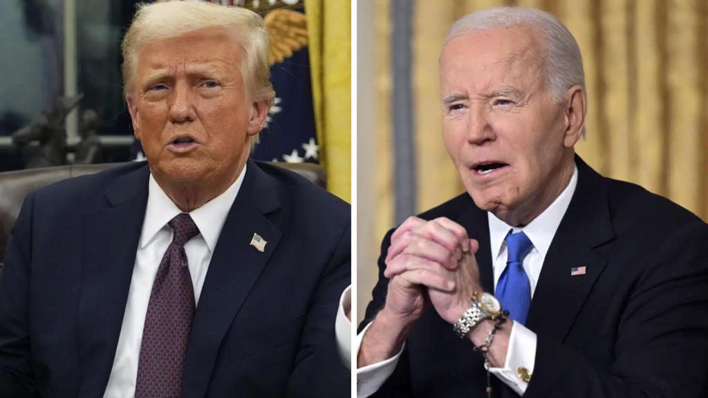 'Biden pardoned his whole family while I was making my speech': Trump