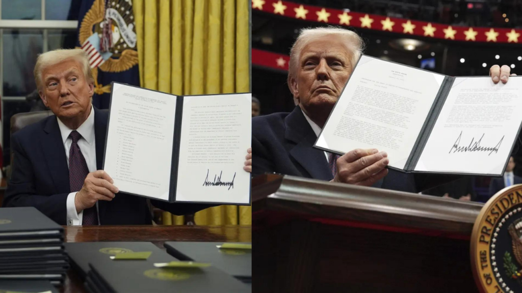 From pulling US from WHO to suspending TikTok ban: Donald Trump signs series of executive orders on Day 1