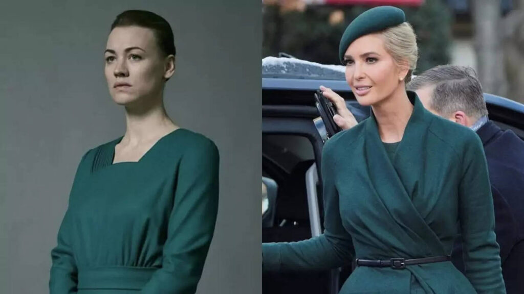 Did Ivanka Trump's outfit echo 'The Handmaid’s Tale'?