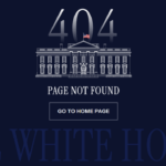 'Error 404' on Constitution page of White House website after Trump inauguration