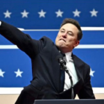 Elon Musk defends hand gesture by sharing snaps of leaders and celebrities in similar poses