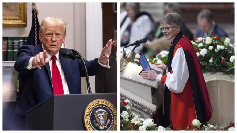 'So-called Bishop's service boring and uninspiring': Donald Trump reacts after Mariann Edgar Budde's mercy appeal for queers