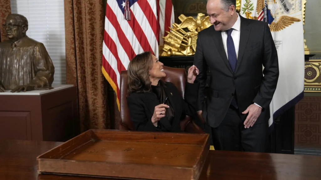 Kamala Harris' husband refuses to shake hands with man who snubbed ex-VP: 'Why would you...'