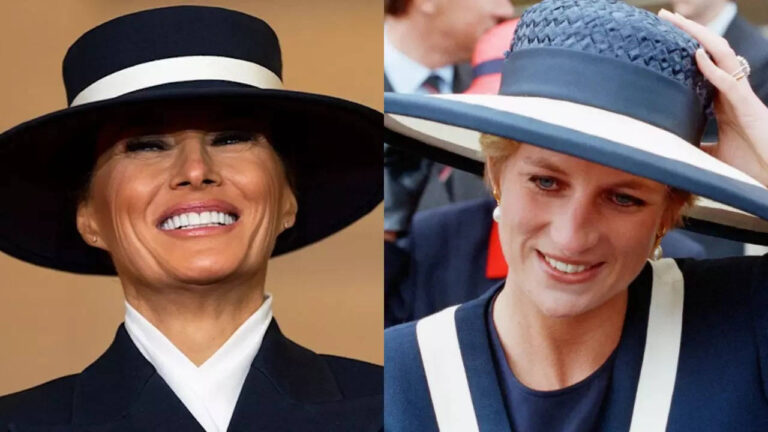 Why is Melania Trump dressing like late Princess Diana?