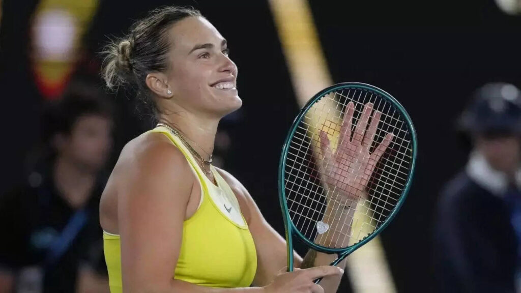 Sabalenka batters Badosa to make 3rd straight AO final