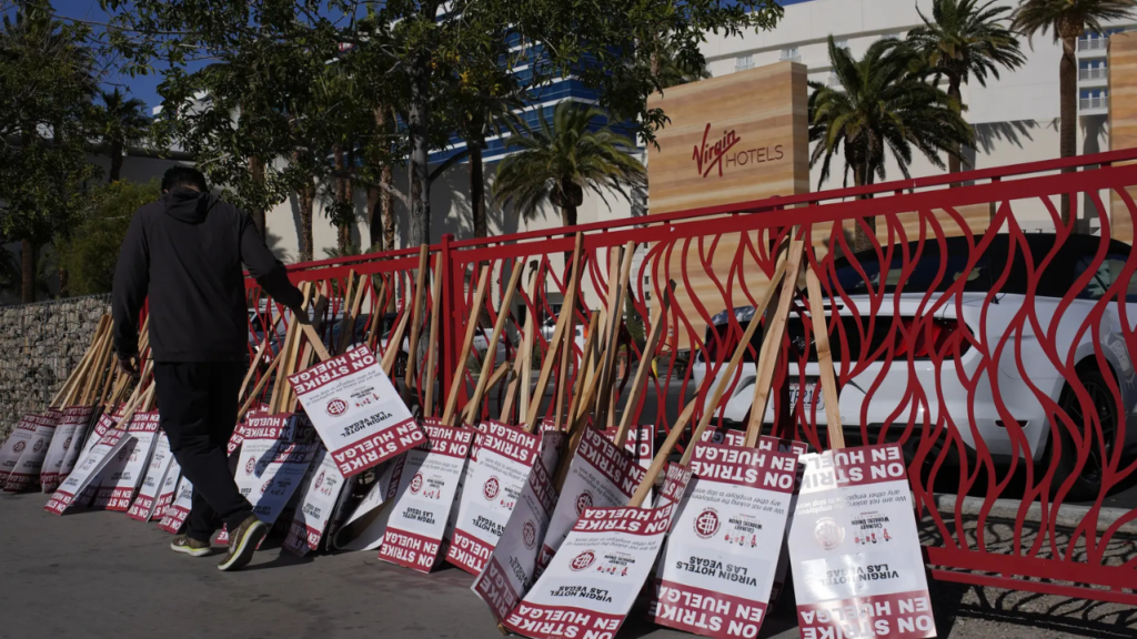 Las Vegas hotel workers union reaches deal with casino to end longest strike in decades