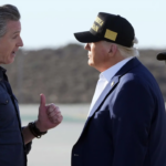 'It's like you got hit by bomb', Donald Trump tells Gavin Newsom as he tours LA fire damage