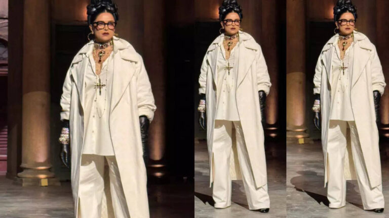 Deepika's Rekha-core look for Sabyasachi