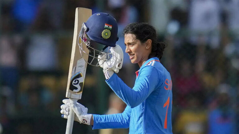 Mandhana crowned ICC Women's ODI Cricketer of the Year