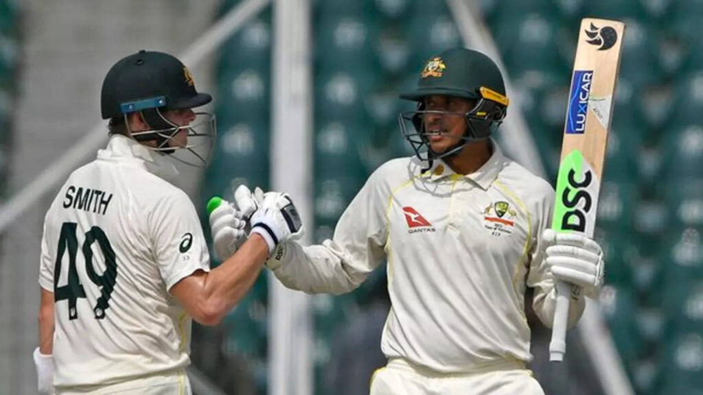 Khawaja, Smith tons power Australia to 330-2 in first Test