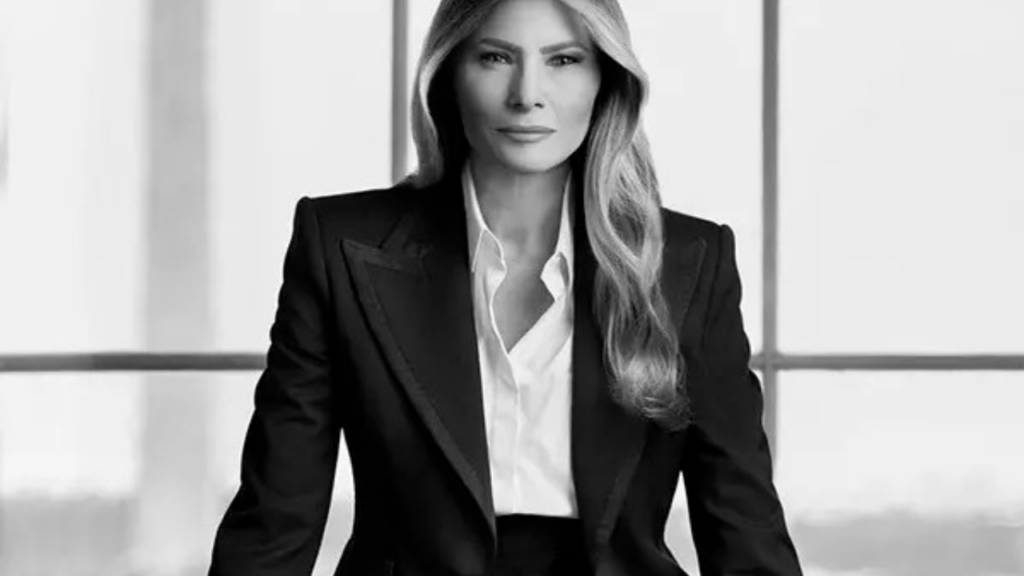 Vogue mocks Melania Trump's White House portrait, says she looks like a 'freelance magician'