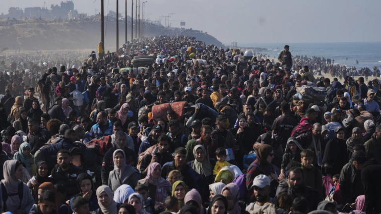 Return to the ruins: Thousands of displaced Palestinians return to devastation amid Israel-Hamas ceasefire