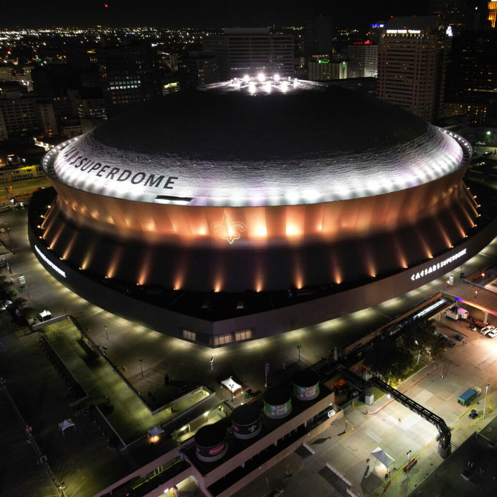 Hosting Its Next Super Bowl, New Orleans’s Superdome Is Turning 50