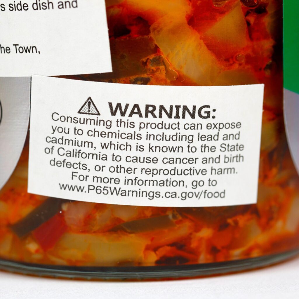 California’s Scary Product Warning Labels Might Be Working, Study Says