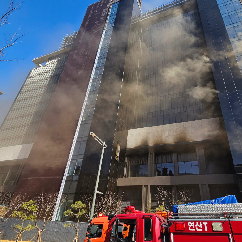 Fire at Busan Resort Construction Site Kills 6