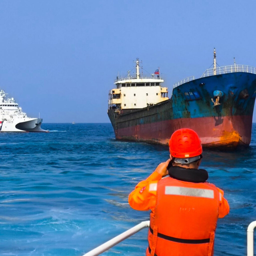 Taiwan Detains a Chinese-Crewed Ship After Undersea Cable Severed